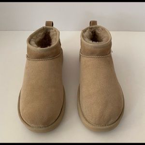 UGG Classic Ultra Mini Boots Mustard Seed 8